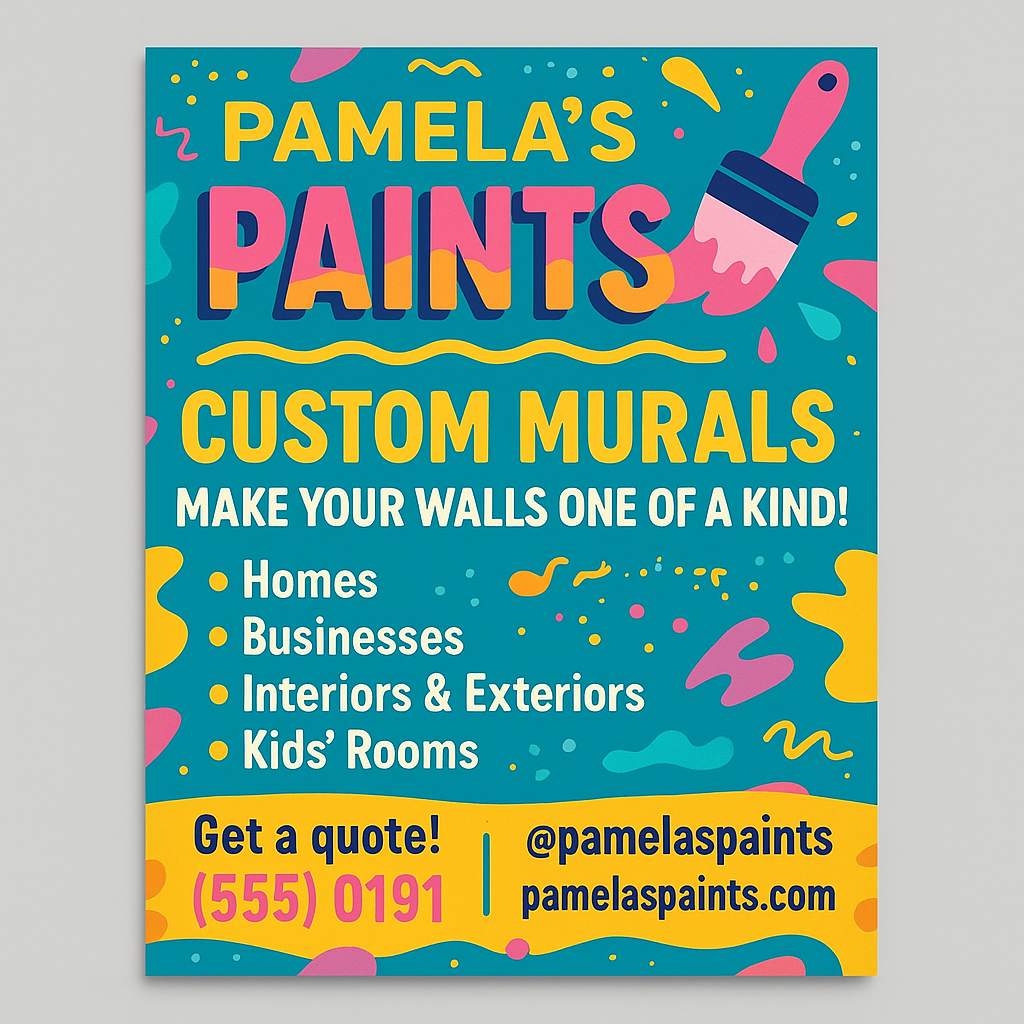 Pamela's Paints Preview